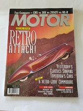  Motor June 1993 CRX vs 30X vs 205GTI vs NX-R Ford RS Cosworth
