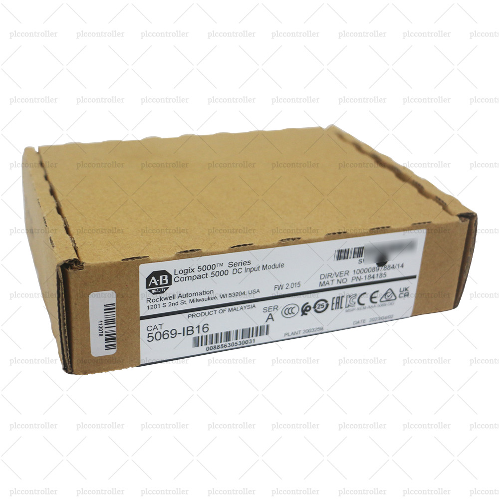 New Allen-Bradley 5069-IB16 Compact 5000 DC I/O Input Module 5069IB16