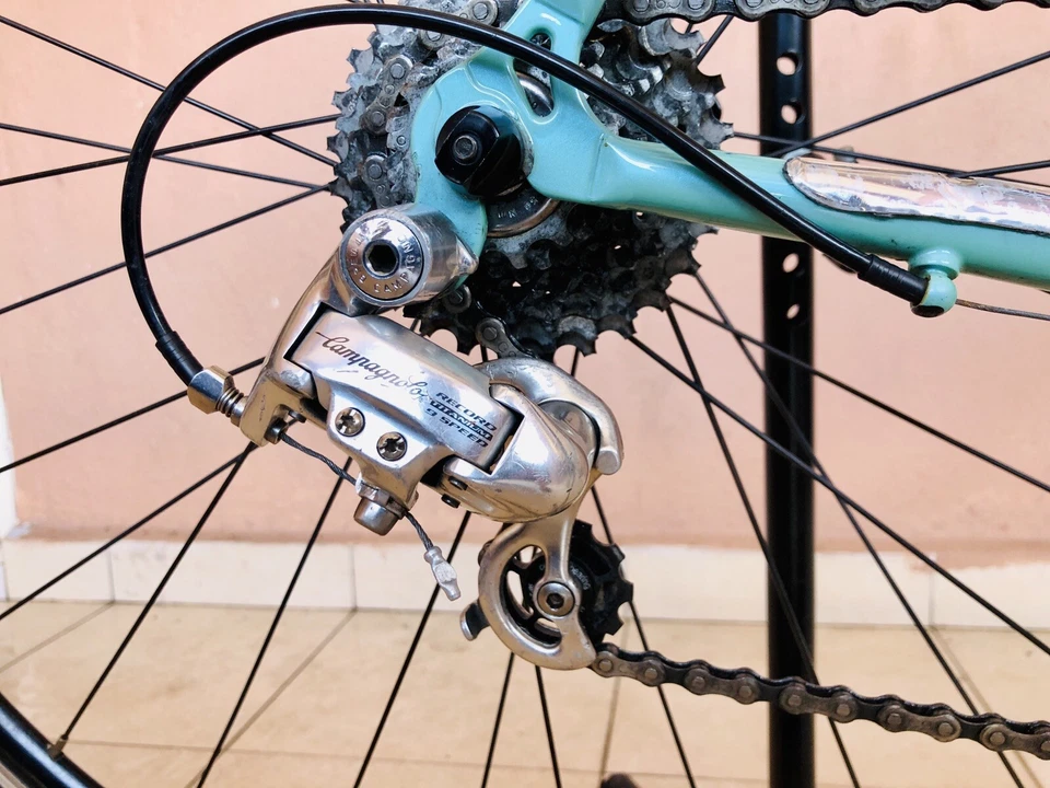 Bianchi Mega Pro Campagnolo Record Titanium 9S Marco Pantani - Image 3 of 4