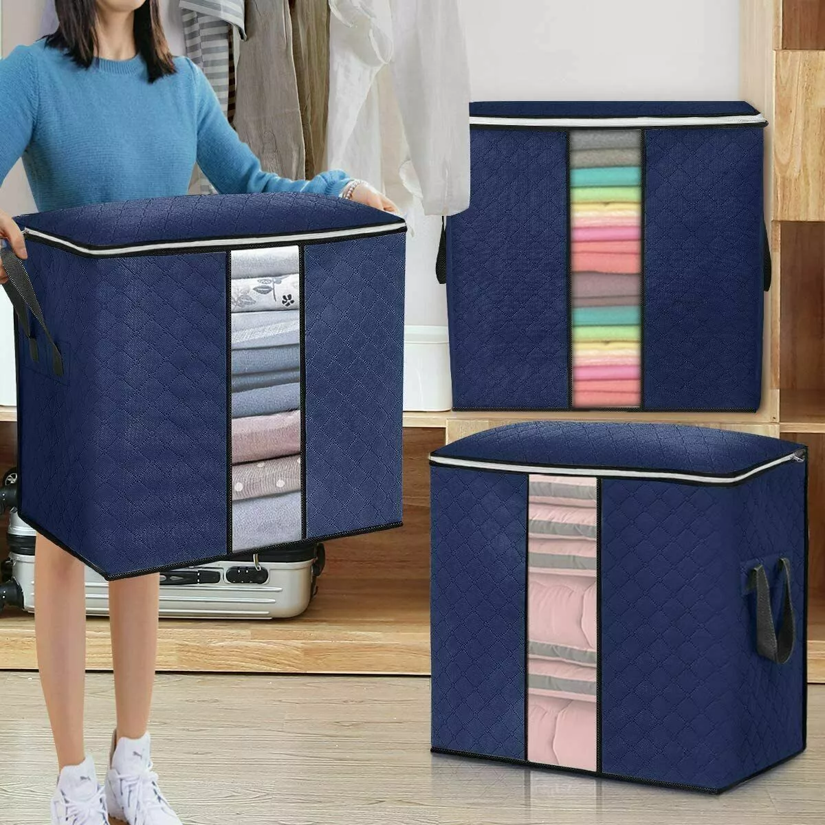 Storage bags 2024 for blankets