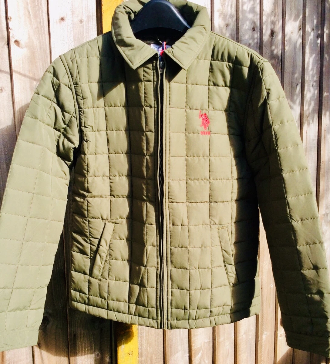 Us polo sales green jacket