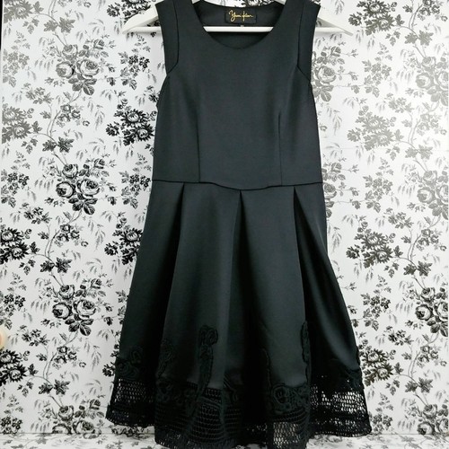 Yumi Kim black skater fit and flare 