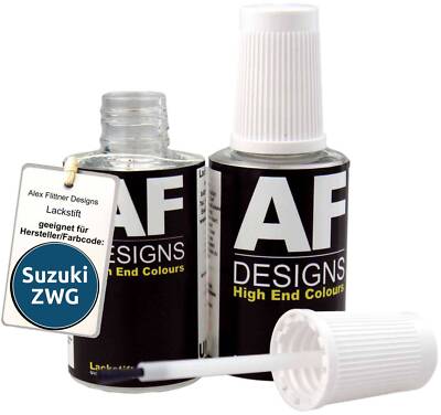 Lackstift für Suzuki ZWG Speedy Blue Metallic schnelltrocknend 2x20ml Autolack