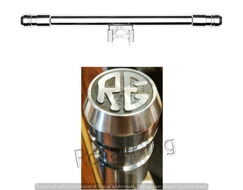 STRAIGHT ENGINE GUARD ROYAL ENFIELD "BULLET/ ELECTRA/ OLD CLASSIC 350/500" - Picture 2 of 9