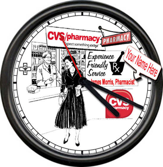 Personalized Retro Vintage Drug Store Pharmacy Pharmacist