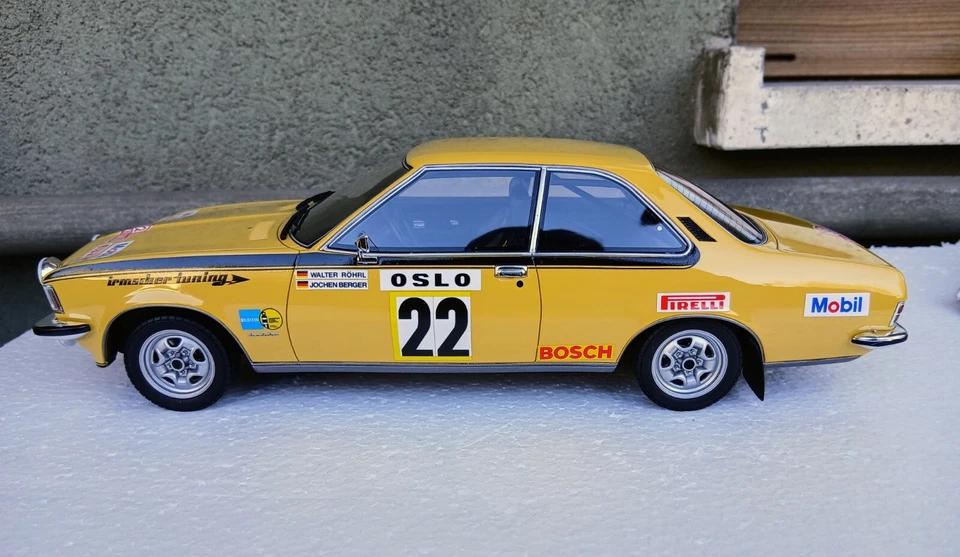 Opel Commodore W. Rohrl Montecarlo '73 1/18 Ottomobile - Immagine 4 di 4