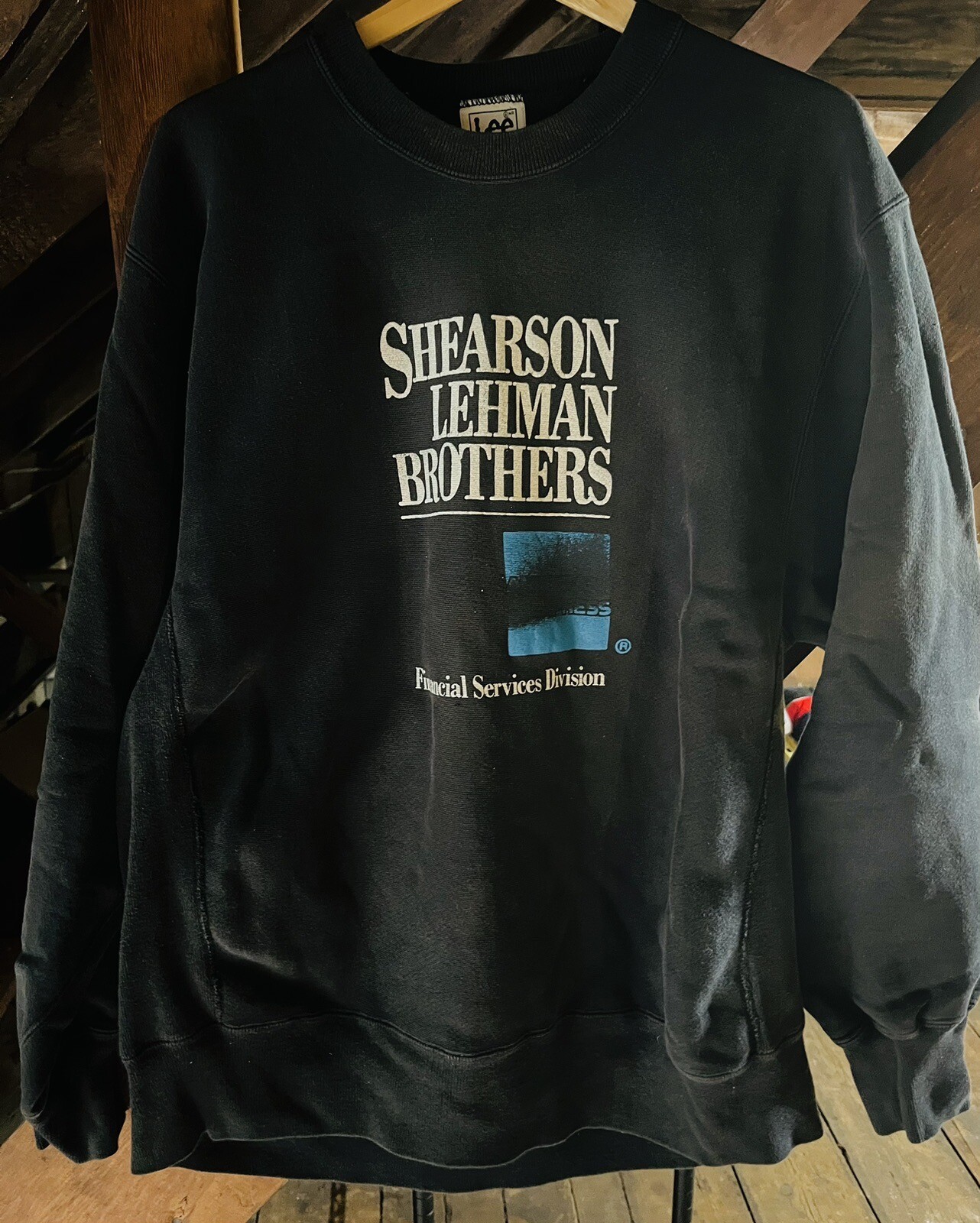 Shearson Lehman Brothers Sweatshirt Size XL Gem