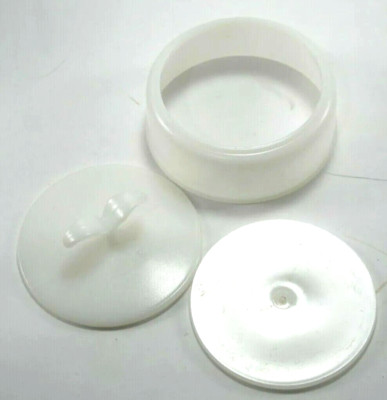70s Vtg 3 pc Moulinex Kitchen Works #308 Burger Press 3.5'' x 1.25''