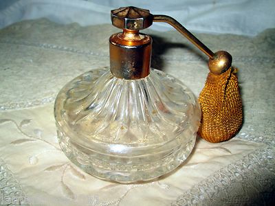 ANTIKER PARFÜMFLAKON SPRÜHGLAS ART DECO PARFÜM BOTTLE FRANKREICH