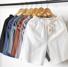 Mens Boxers Linen Eco Friendly Shorts Breathable Underwear Briefs Gift Idea