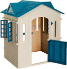 Kids Cape Cottage Playhouse Toddlers Pretend Play Multifunctional Play House