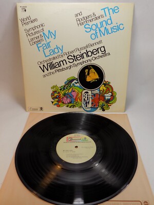 WILLIAM STEINBERG MY FAIR LADY & THE SOUND OF MUSIC ALBUM ABC RECORDS  EX/VG+