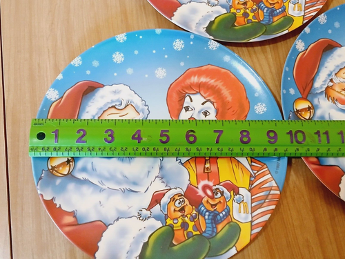 5 Stück McDonalds 1997 Weihnachtsmann/Ronald/und Nuggets Sammler Weihnachtsteller - Bild 8 von 8