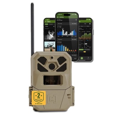 Moultrie Edge 2 Pro Cellular Trail Camera - Auto Connect Nationwide 4G Khaki 