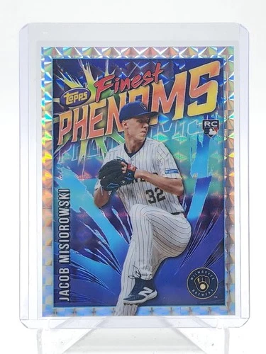 2026 Topps Finest Jacob Misiorowski Base (RAW)