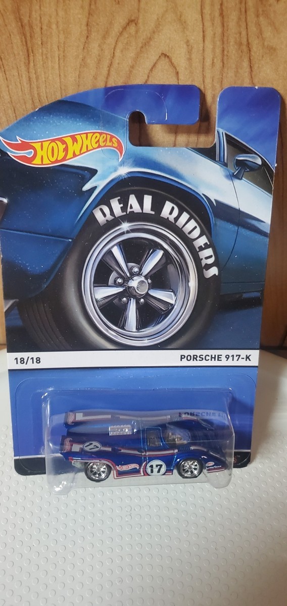 【Hot Wheels】限定 Porsche 917 Real Riders 🇩🇪🇩🇪Hot Wheels 2Heritage Series Real Riders Porsche 917