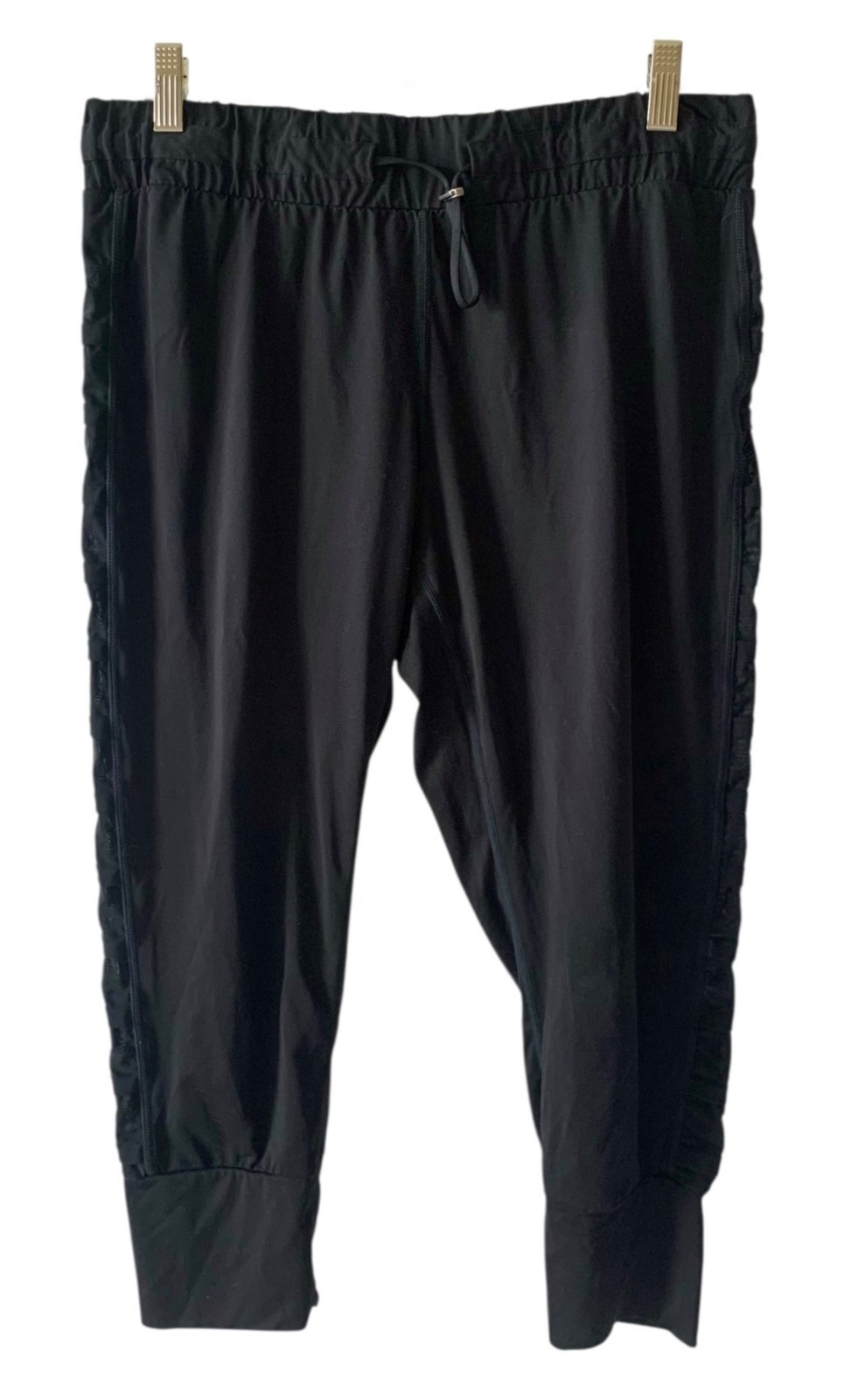 FABLETICS Solid Black Victoria Drawstring Waist M… - image 1