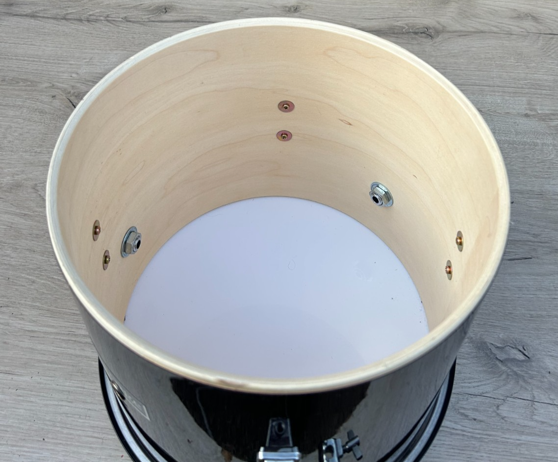 MIRAGE 12''x 10'' Floor Tom with Legs - Wine Red - for Junior drum kit photo 6