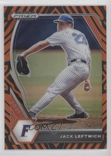 2021 Panini Prizm Draft Picks Tiger Stripes 49/99 Jack Leftwich #PDP197 0nr3