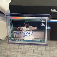 2025 Topps Pro Debut - Chrome Bernard Moon #PDC-124 Refractor Autographs /199...