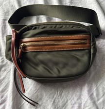 Tory Burch Belt Bag Olive Green Excellent Condition Adjustable Strap