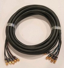 Monster Video Coaxial Pro HDTV 10m Video Snake, RGBHV M/M BNC Studio Cable