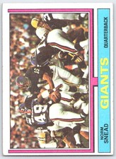 1974 Topps #23 Norm Snead New York Giants