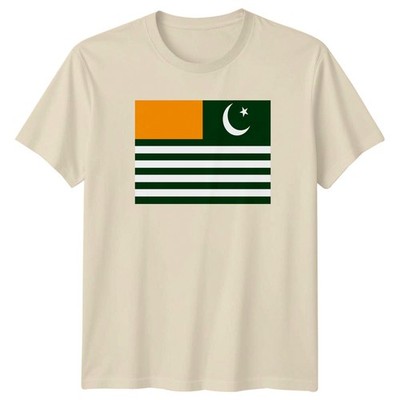 Azad Kaschmir Flagge T-Shirt Azad Jammu Kashmir International Geschenk für Sie und Ihn