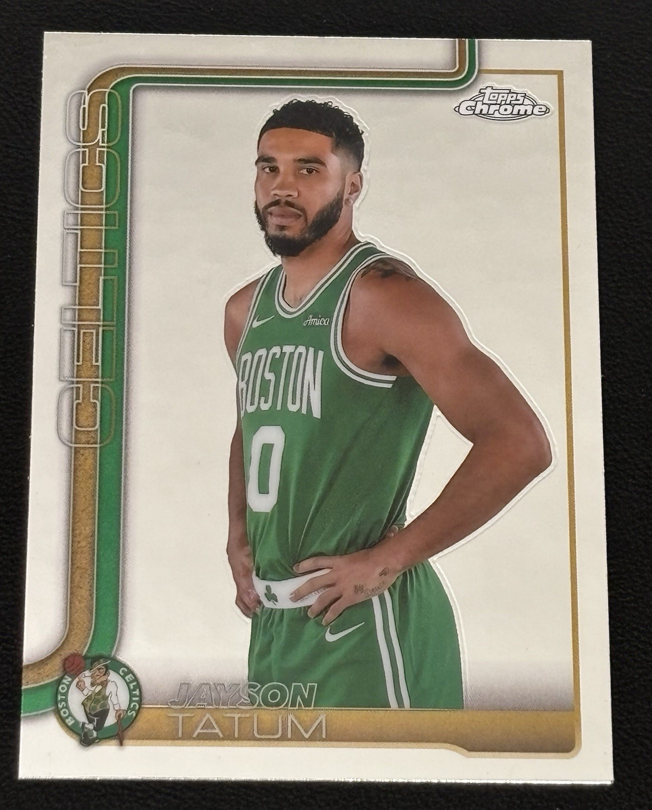 2025-26 Topps Chrome Jayson Tatum SSP Image Variation SP #49