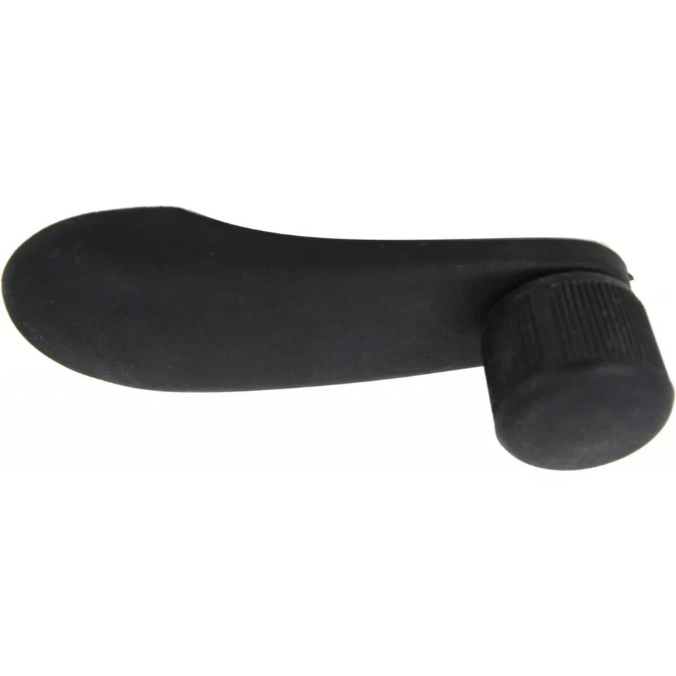 Black Window Crank Handle Pair Set of 2 for Silverado Sierra Truck Pickup - Image 3 of 4