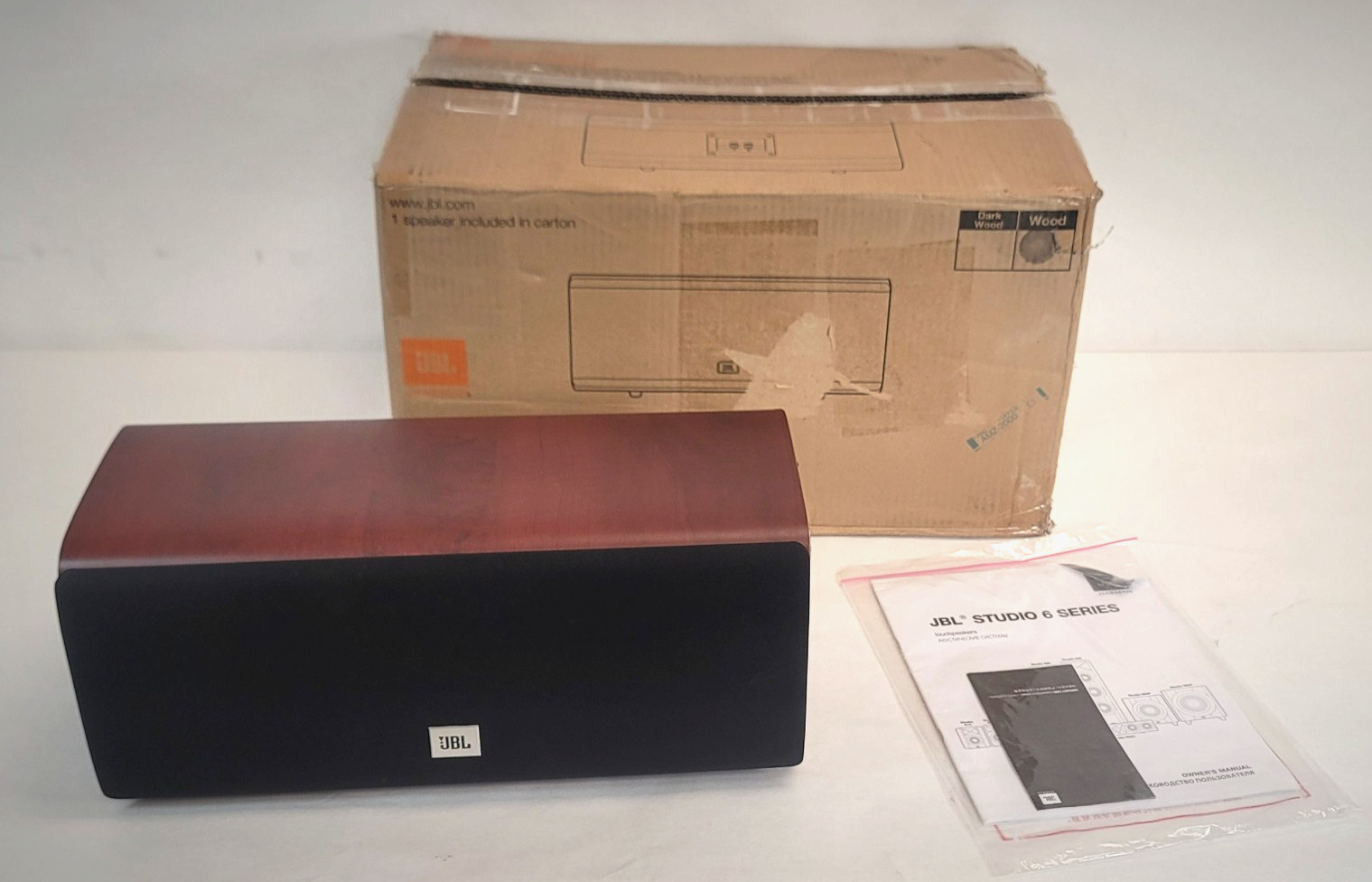 JBL S625C Wood Studio 6 Center Channel Loudspeaker -minor damage- FREE S/H