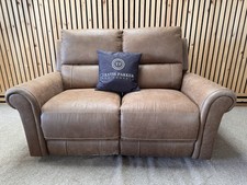Oak Furnitureland COLORADO 2 Seater Sofa, Ranch Brown, RRP £1149.99