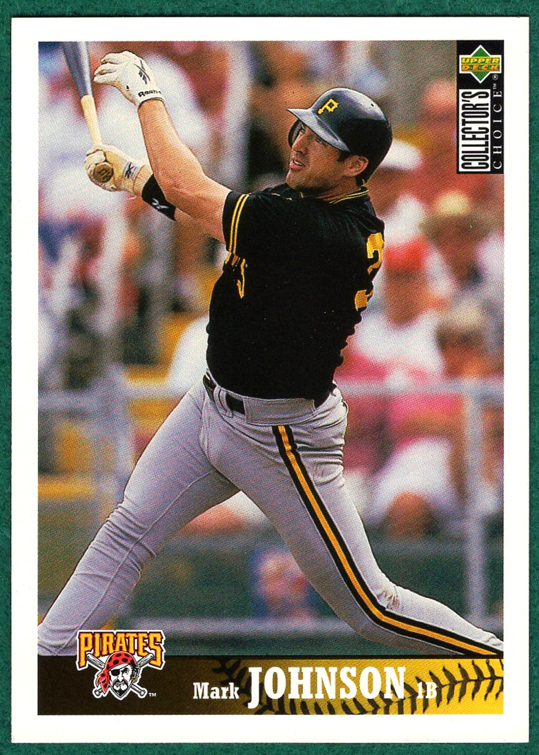 Mark Johnson - 1997 Upper Deck Collector's Choice #423 - Pittsburgh Pirates Card