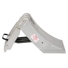 ZICO SAC-44-E Wheel Chock,12 In H,Aluminum 49H693