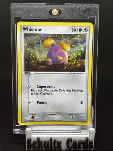 2004 Pokemon Whismur 019 Black Star Promo Holo HP