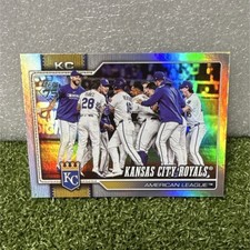 Topps 2016 Hologram Omar Infante Kansas City Royals Card #34