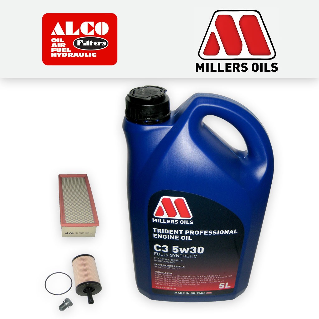 SERVICE KIT for VW JETTA (1K) 2.0 TDI OIL AIR FILTERS +OIL (2005-2010)