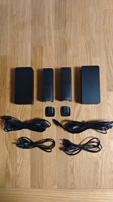 Bose Surround Speakers 700 Schwarz Paar Komplett Voll Funktionsfähig