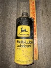 Vintage John Deere Multi-Luber AN11100 Oil Can 32 Ounces Lubricant EMPTY