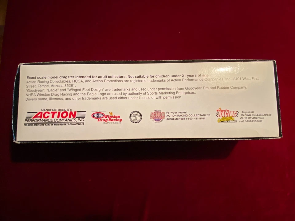 Action Racing Shelly Anderson Western Auto 1996 Top Fuel Dragster NHRA 1 de 6000 Foto 2 de 4