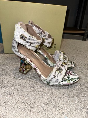 L'Artiste By Spring Step Incredible Ice Platform Sandal Size 7.5/8 New In Box
