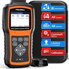 FOXWELL NT530 Plus for VW AUDI Car Bidirectional OBD2 Scanner Diagnostic ABS SRS