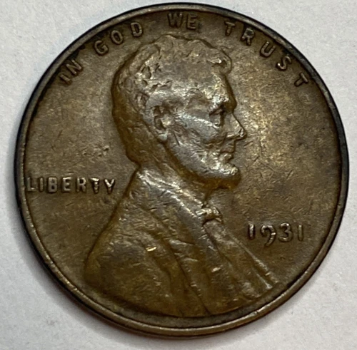 1931 - Lincoln Wheat Cent - VF+ - Exact Coin Imaged #LWC1216
