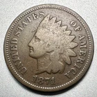 1871  INDIAN CENT  NICE DETAIL  KEY DATE  #1776