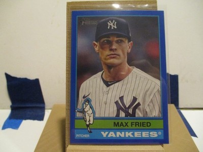 2025 Topps Heritage Blue Max Fried