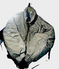 Fabletics Ever Shine Pine All Weather Puffer Jacket Size Xxl/1x Green No Wear