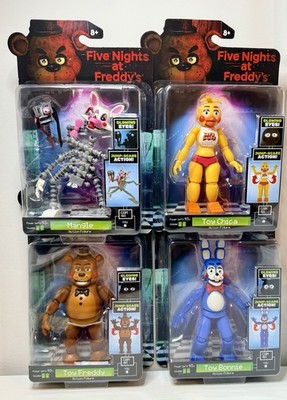 FNAF Five Nights At Freddy's Jazwares Bonnie Toy Freddy Chica  Mangle Figure Lot