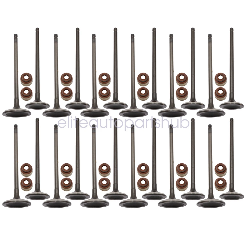 Fits 08-23 Acura MDX Honda Accord Odyssey 3.5 3.7 Intake Exhaust Valves + Seals - Imagem 3 de 4