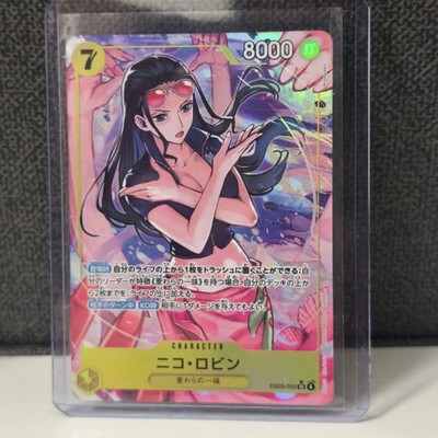 One Piece TCG Nico Robin EB03-055 SR AR FA  Japanese