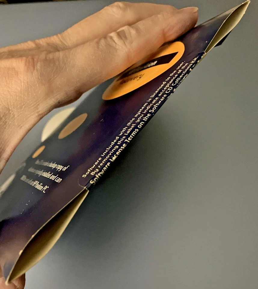 HP Pavillion Recovery Software 1998 Hewlett Packard 5183-6928 - NEW Sealed 90's - Image 3 of 4